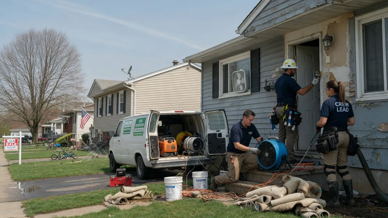 Flood Cleanup in Groveland, CA near me